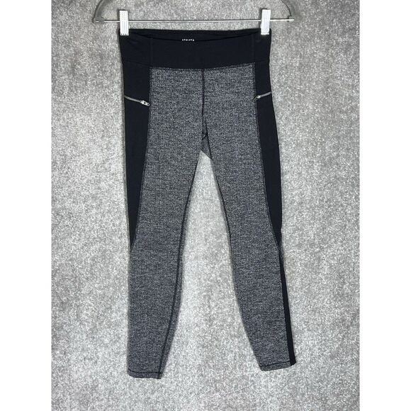 Athleta Other - Athleta Girl Herringbone Textured‎ Skinny Leggings Girls Size Large 12 Pockets